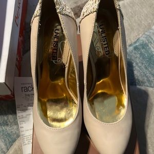 Kenneth cole size 8 beige heels